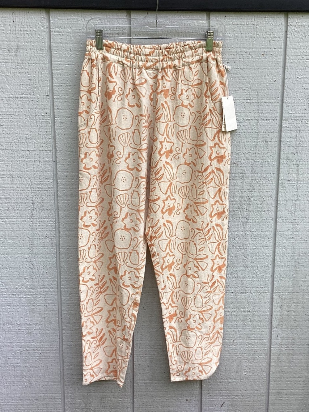 Po-em handwoven cotton deck PANTS